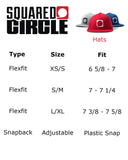 Squared Circle 'Small Icon Snapback' Hat
